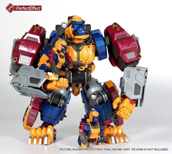 Perfect Effect PC 19 Gorira Jr. Upgrade For Unofficial Optimal Optimus   When One Orange Gorilla Just Isn't Enough  (4 of 11)